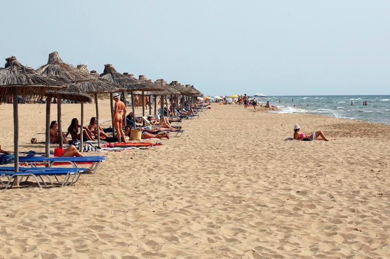 Hotel Taxiarhis Loutra Kyllinis Luaran gambar