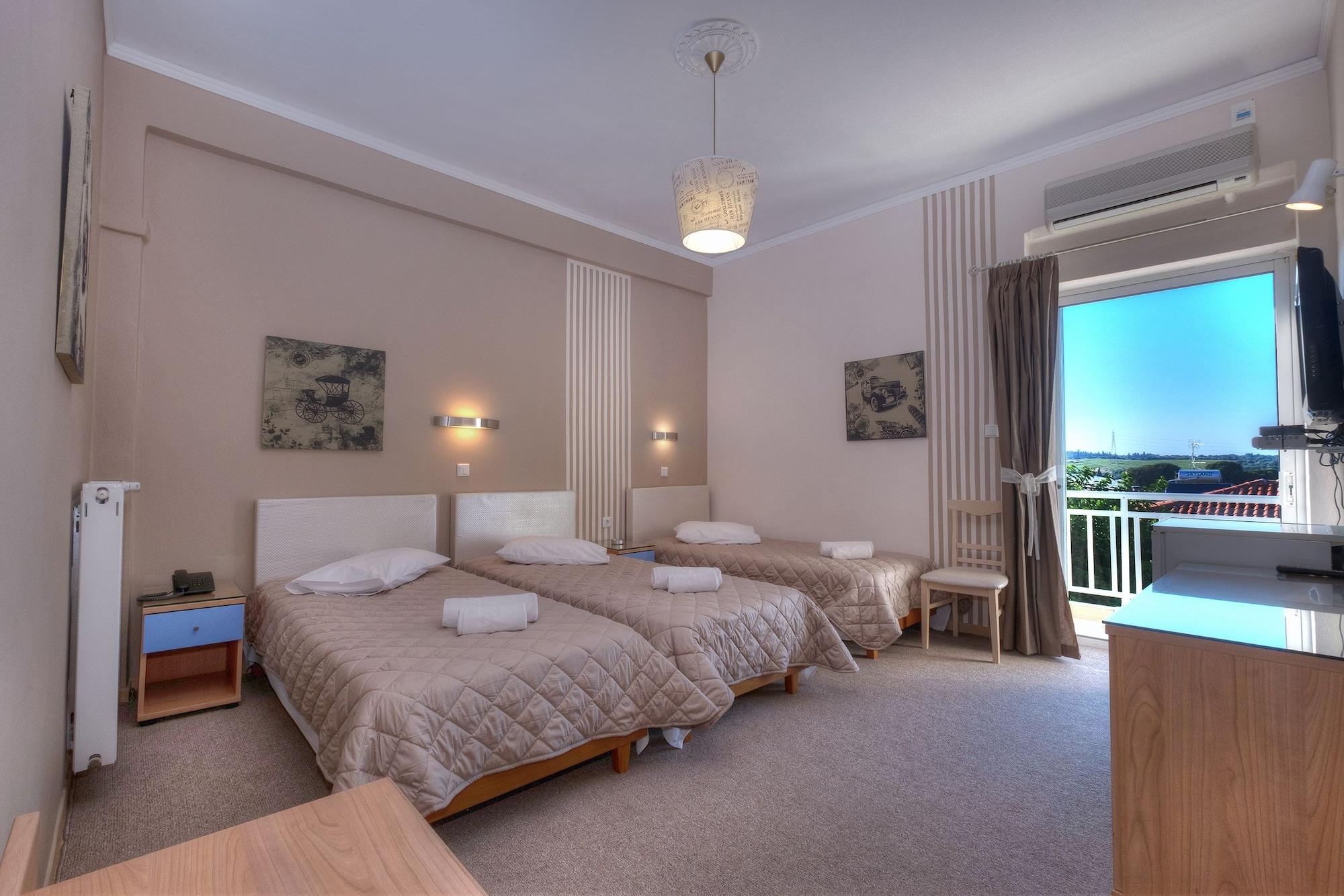 Hotel Taxiarhis Loutra Kyllinis Luaran gambar